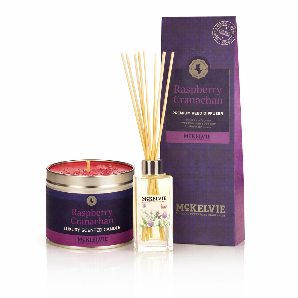 Raspberry Cranachan - Candle & Diffuser