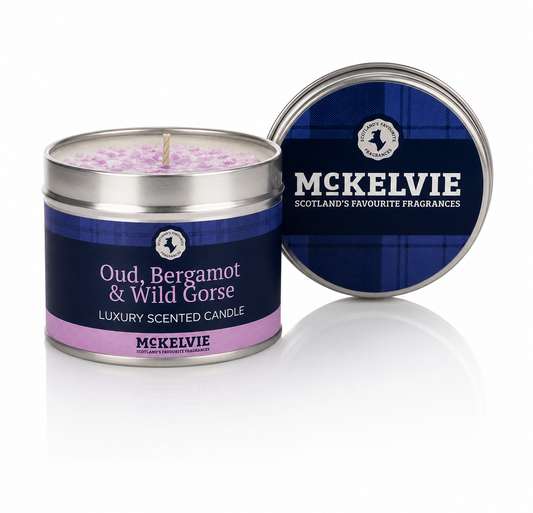 Oud, Bergamot & Wild Gorse Candle
